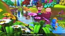 Row Row Row Your Boat _ 3D Rhymes _ Nursery Rhymes For Children