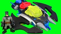 Imaginext Batman Batwing Destroy Injustice League Recruits Also Batman Batbot Bat Cycle Copter