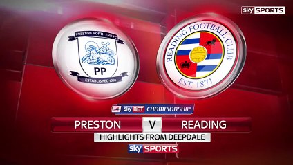 All Goals  Preston 1-0 Reading (Championship) 12-12-15