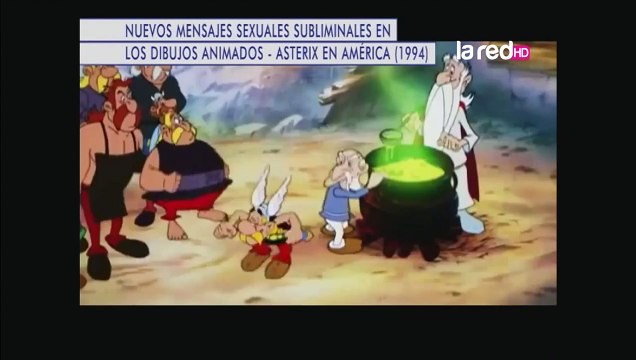 Nuevos mensajes sexuales subliminales en los dibujos animados