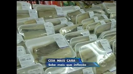 Ceia de Natal ficará mais ´salgada´ em 2015