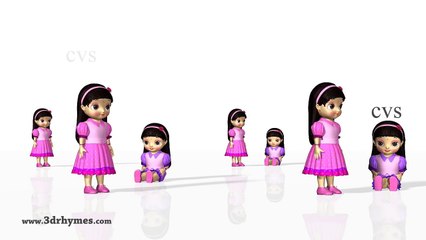 Phonics Song 3 | ABC song | ABC Songs for children 3D Animation ABC Nursery rhymes