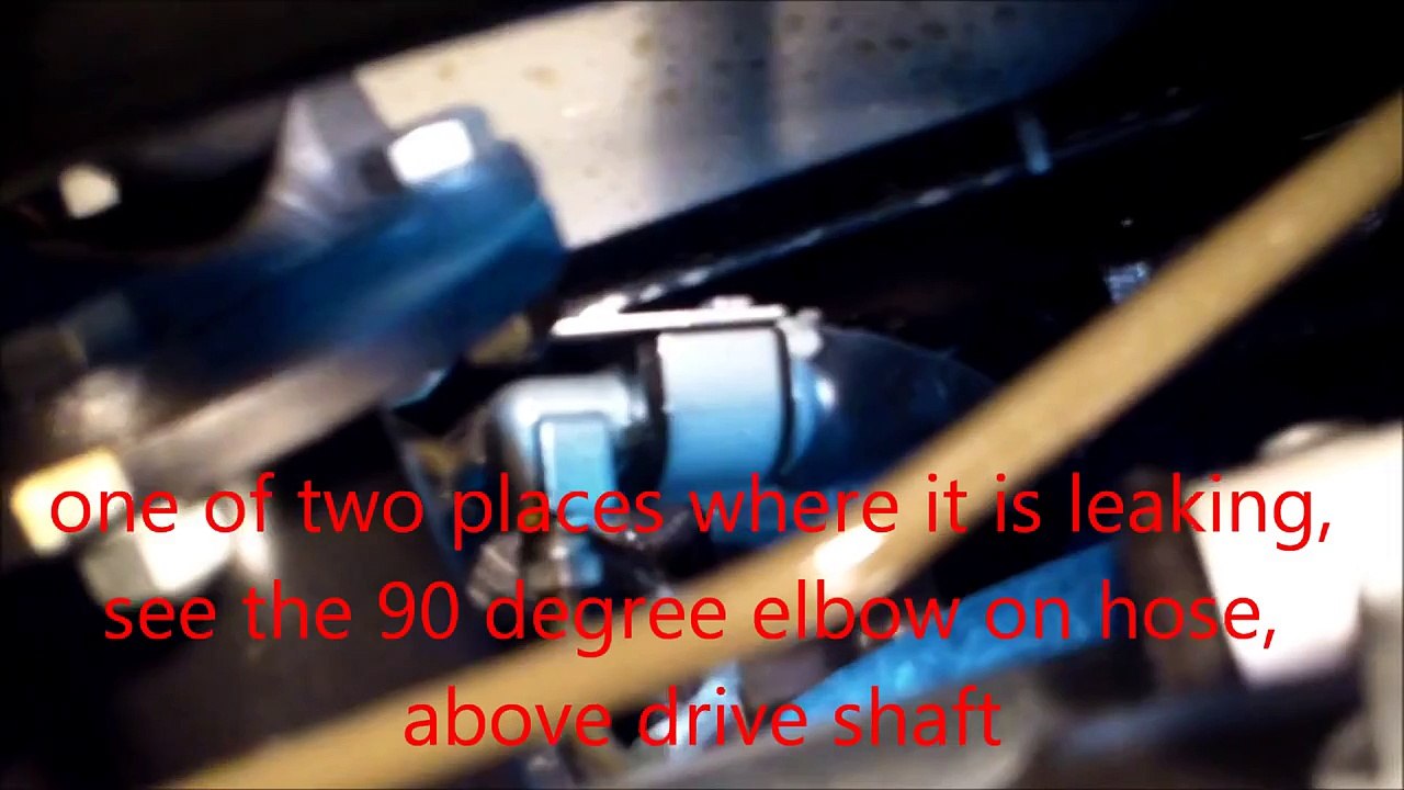 Guide to replace power steering hose Nissan Murano video Dailymotion