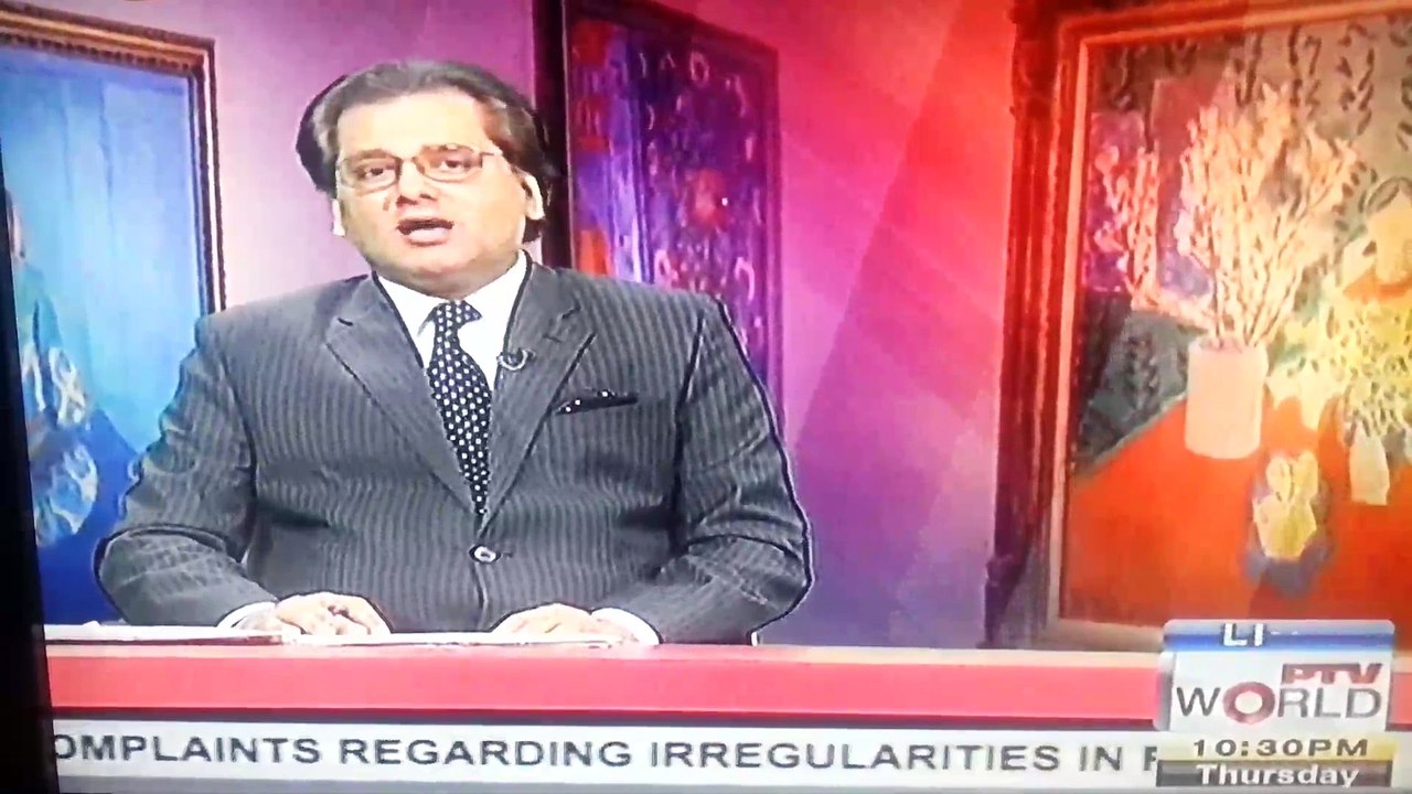 Raza Khan's Report for PTV World on Aks Art Gallery Exhibition Islamabad