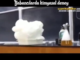 Yabancılarda Kimyasal Deney  Bizde Kimyasal Deney