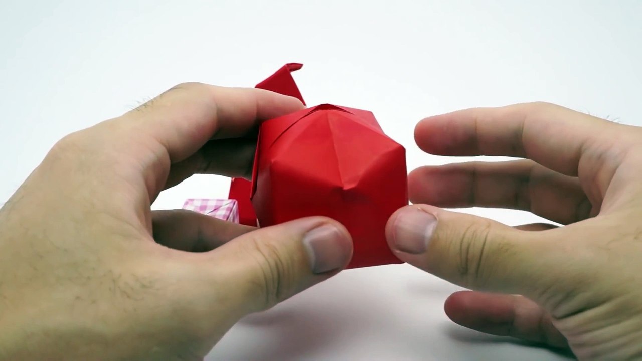 Origami Santa Claus Bag (traditional)