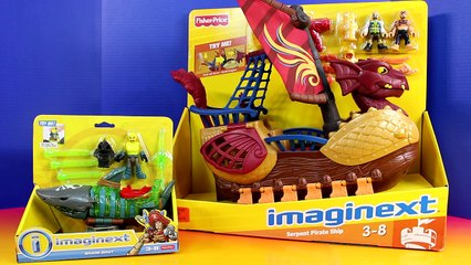 Disney Pixar Cars Adventures Of Mater And Lightning McQueen Explore Imaginext Pirate Ship