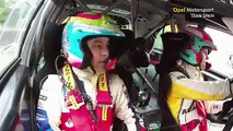 Efrén Vázquez, copiloto de Ángela Vilariño en el Opel Adam R2 de rallys