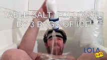 Crazy Salt and Ice challenge