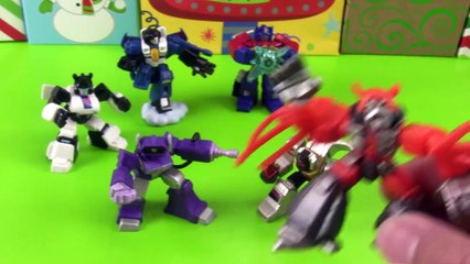 Transformers Showdown with Shockwave, Grimlock, Optimus Prime, Unicron, Jazz and Thundercr