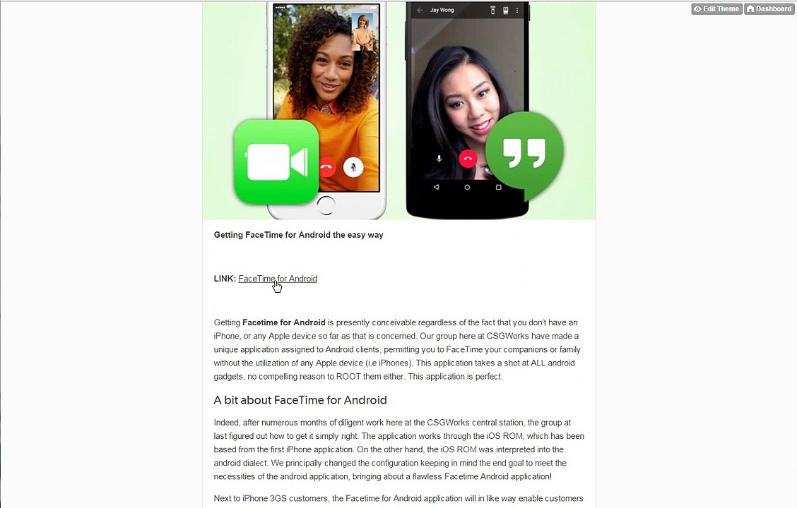 [HOT] FaceTime for Android App APK Released - video Dailymotion