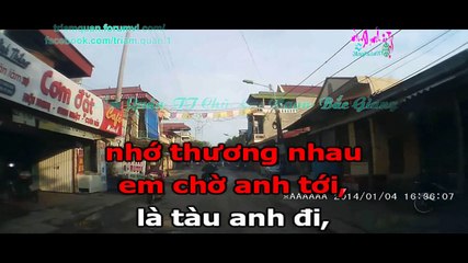 Karaoke: Tàu anh qua núi (chuan men)