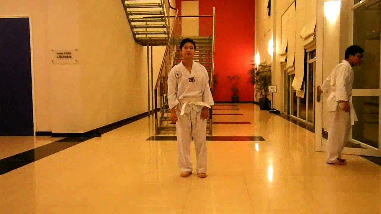 CLB Taekwondo ĐH Thăng Long thứ 5 27-10-2011 thi thăng cấp lần 7 năm 2011 SAM_0435