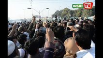 Imran Khan With The Public Of Peshawar Without Any Security