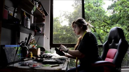 A arte que vem do lixo