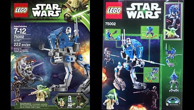 AT-RT 75002 Lego Star Wars Animated Building Review