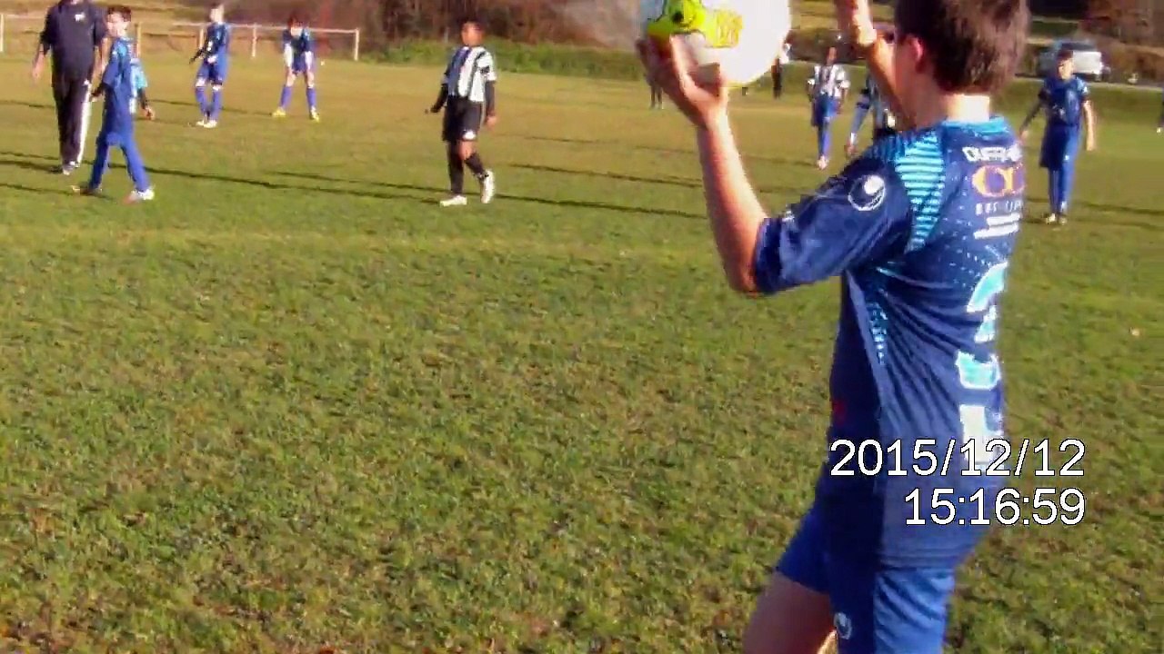 Le deuxième but du match contre BOULAZAC - Passe décisive d'Antoine - but d'Erwan vers la 2ème minute