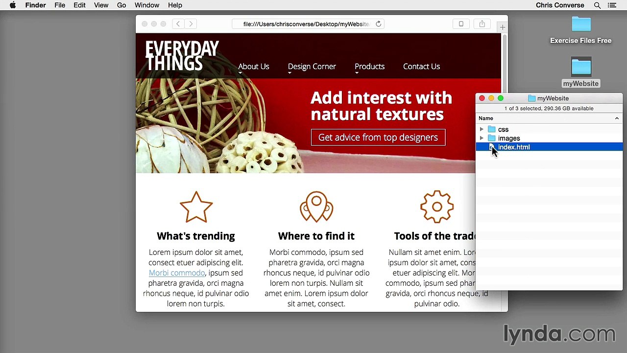 How To  Relocating the nav element