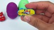 Play Doh Surprise Eggs Disney Pixar Cars Lightning McQueen Tow Mater Hello Kitty Peppa Pigg Planes