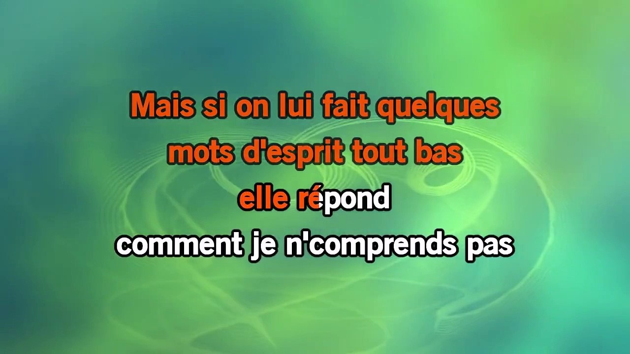 Karaoké Quand elle danse - Dario Moreno *