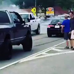 He chose the place and the wrong time. That means POWER DIESEL