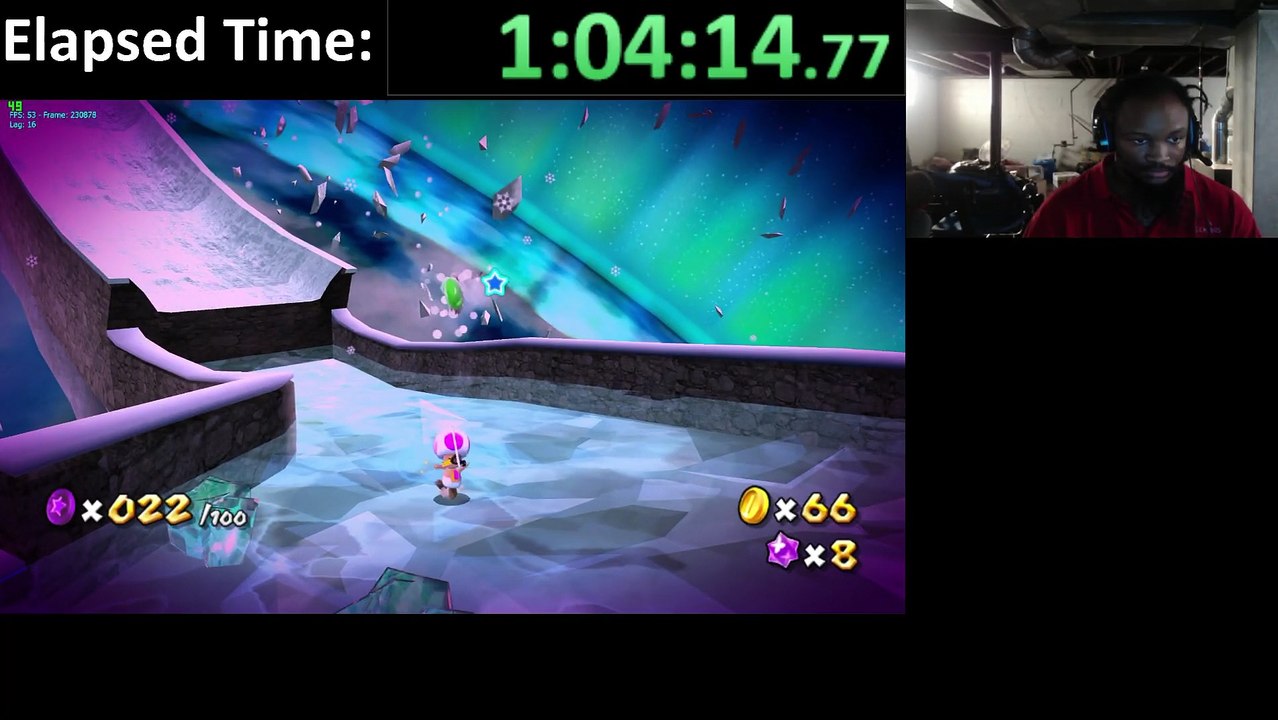 Super Luigi Galaxy (PC) Dolphin Emulator 4.0-5616 Walkthrough #6 - Part 5 with XSplit Broadcaster - 1080p 60 HD