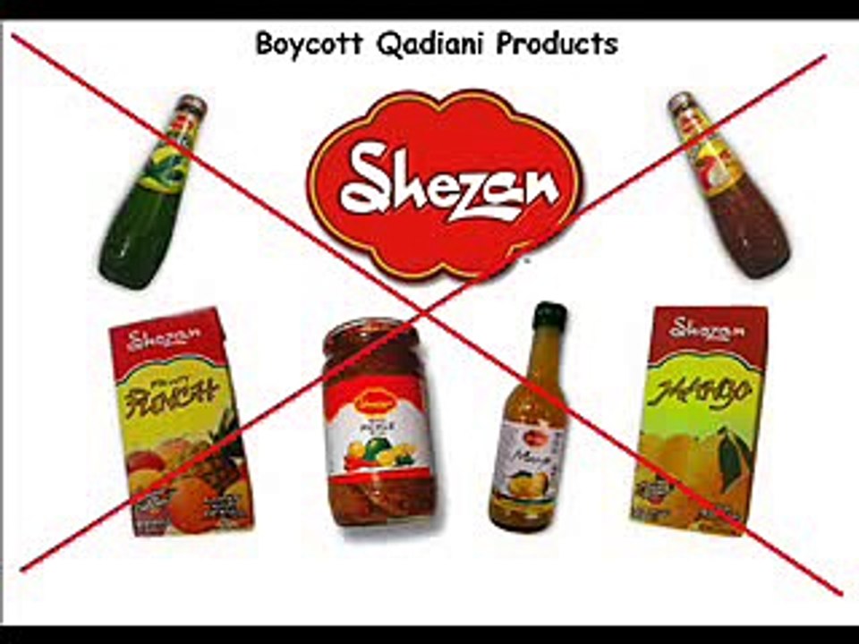 Boycott Qadiani Products