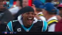 Cam Newton Takes Victory Lap After 38-0 Win to Remain Undefeated | Falcons vs. Panthers | NFL