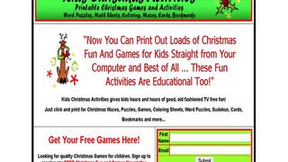 Kids Christmas Activities And Games