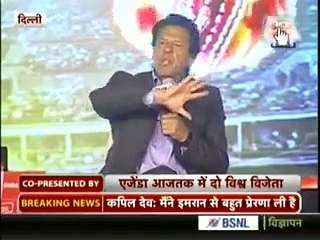 Superb Reply of Imran Khan on Hafiz Saeed to an Indian