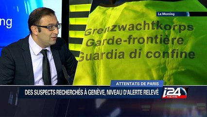 Attentats de Paris : des suspects recherchés à Genève, niveau d'alerte élevé