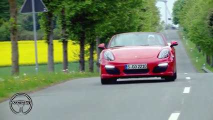 Porsche Boxster S vs Jaguar F Type Test drive