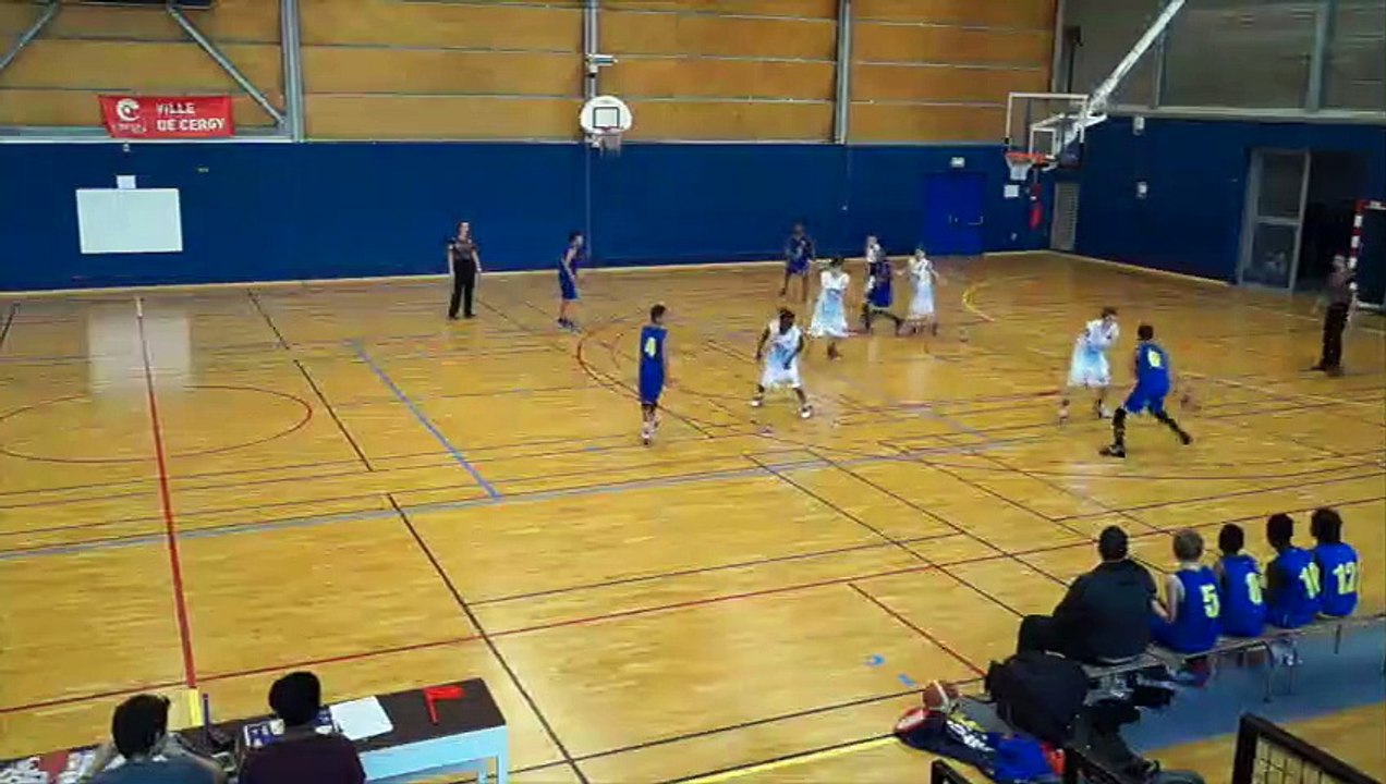 U13-1 Cergy-Pontoise - Ris-Orangis 46-67