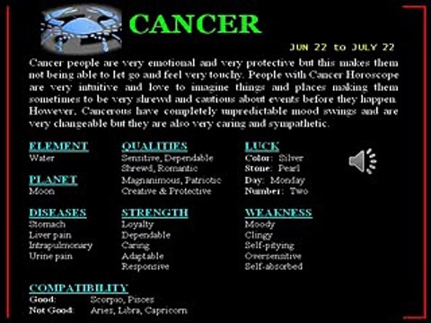 Cancer-Zodiac-Sign -Personality-Traits
