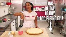 How To Make A PIZZA CAKE! Buttercream sauce, candy toppings and brûléed fondant crust!