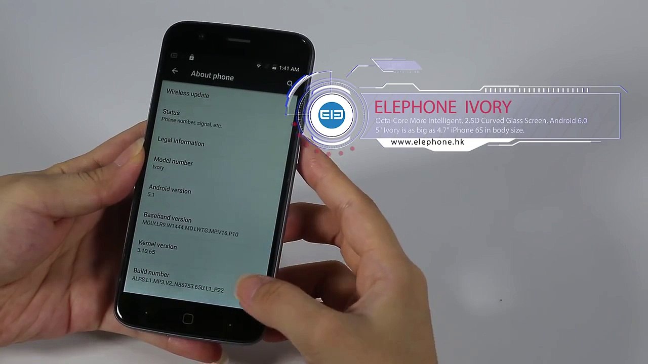 Elephone Ivory