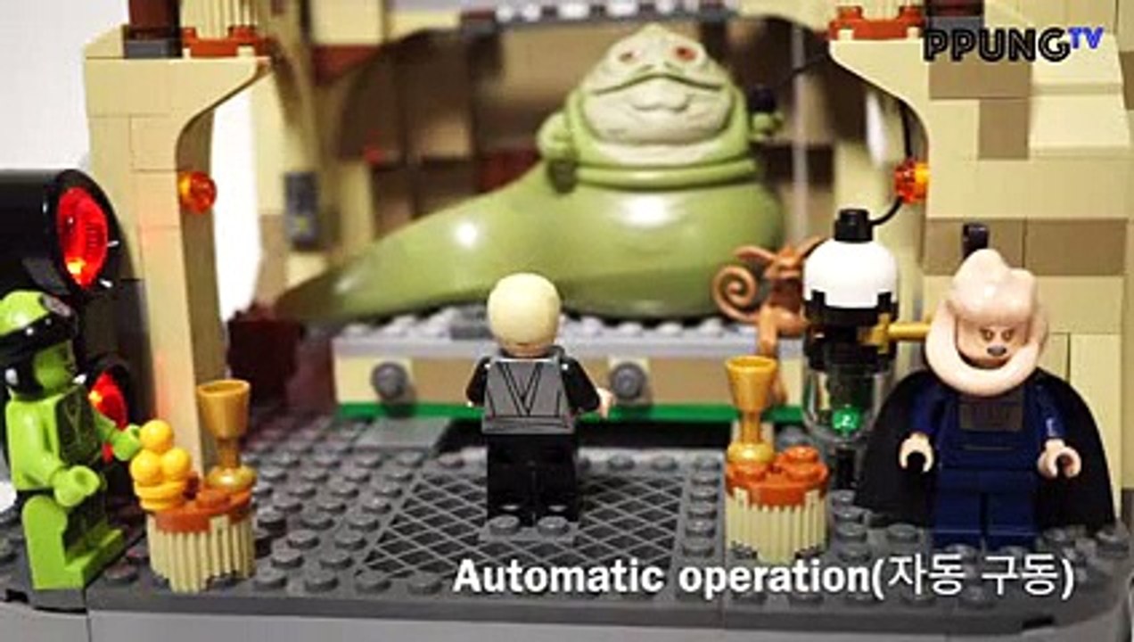 LEGO Star Wars 9516 - Motorized Jabba's Palace (Mindstorms EV3) by 뿡대디