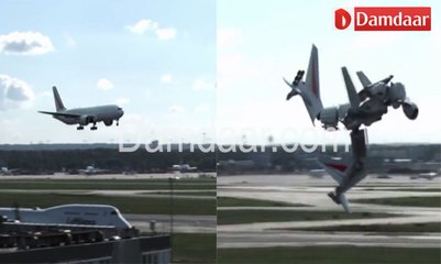 Amazing Transformer Aeroplane to Robot