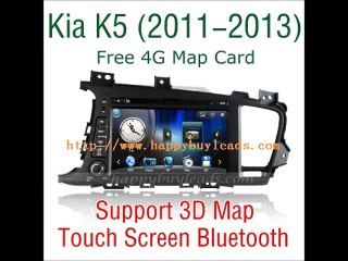 Kia K5 Car Audio System DVD GPS Navigation Bluetooth