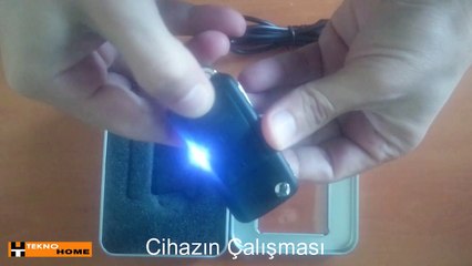 Gizli Kameralı Araba Anahtarlık Kullanımı http://www.teknohome.net