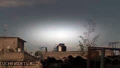 Над Мехико пролетела "летающая тарелка"
