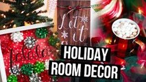 DIY Holiday Room Decor Ideas & Christmas Makeover! | LaurDIY