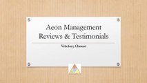 Aeon Management Reviews & Testimonials in Chennai