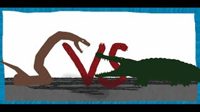 Pivot Battle Arena: Deinosuchus VS Titanoboa