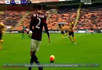 Carlos Bacca Super Goal Milan 1-0 Verona Serie A
