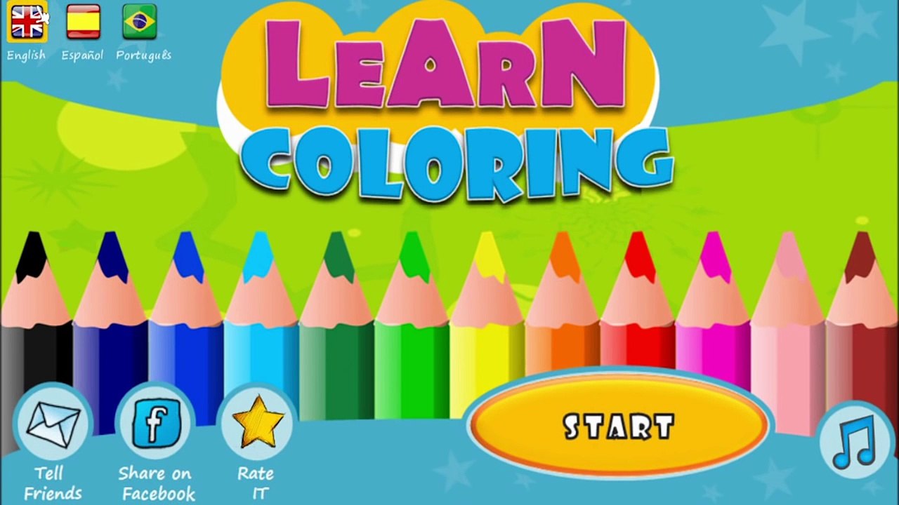 Learn Coloring Pro Kids Paint best app demos for kids
