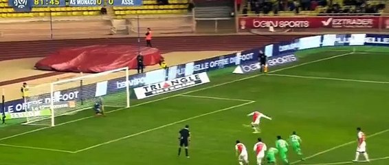 Fabinho (Penalty) Goal - Monaco 1 - 0 St Etienne - 13/12/2015