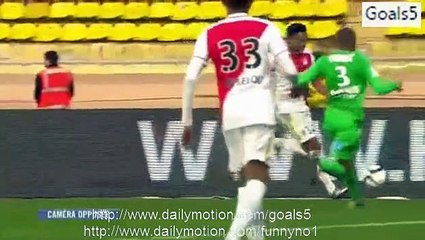 Fabinho Goal AS Monaco 1 - 0 St Etienne Ligue 1 13-12-2015