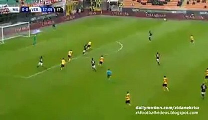 M'Baye Niang Amazing Chance - AC Milan v. Hellas Verona 13.12.2015 HD Serie A