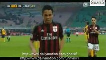 Carlos Bacca Goal AC Milan 1 - 0 Verona Serie A 13-12-2015